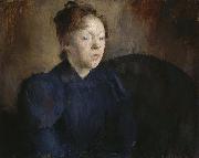Harriet Backer Portrait of Nenna Jahnson oil painting on canvas